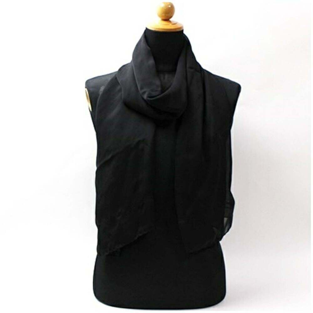 Gucci Black Rectangular Scarf